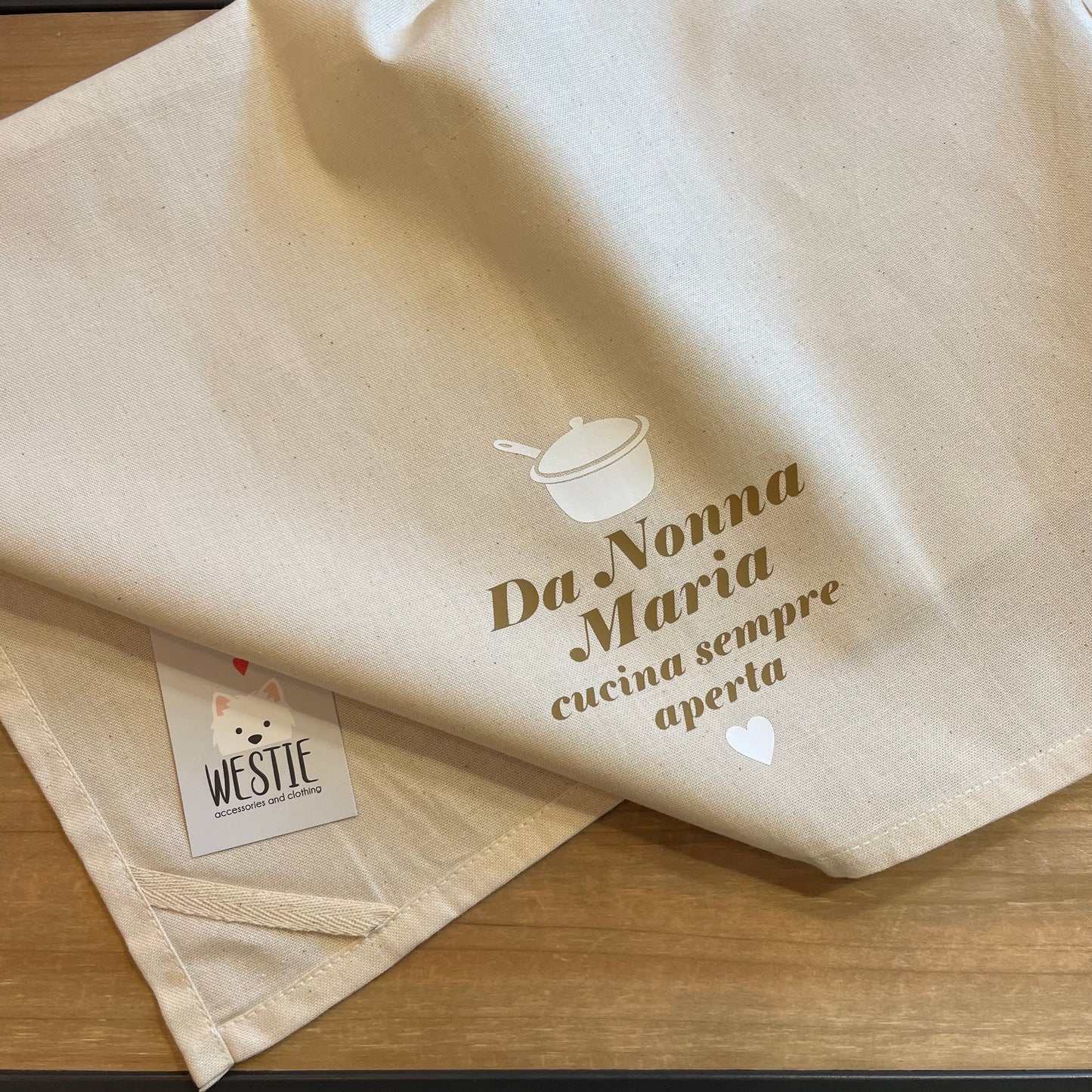 Box canovaccio e mestolo