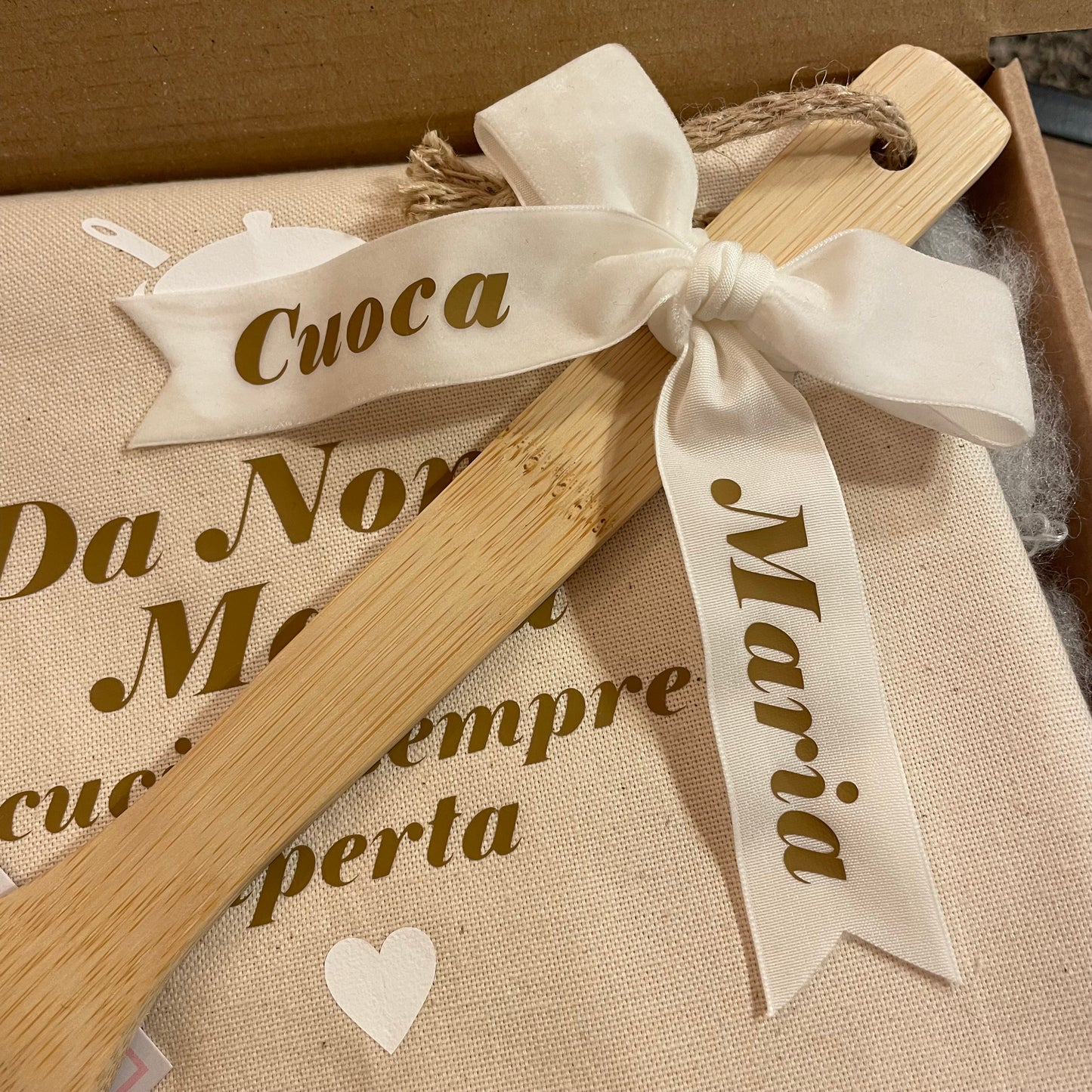 Box canovaccio e mestolo