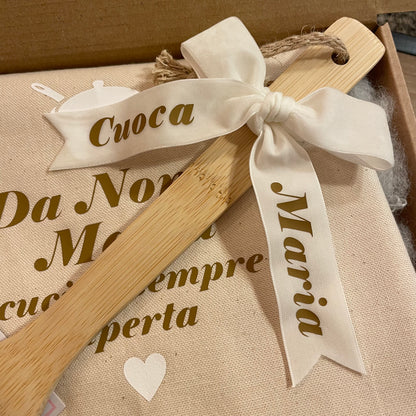 Box canovaccio e mestolo