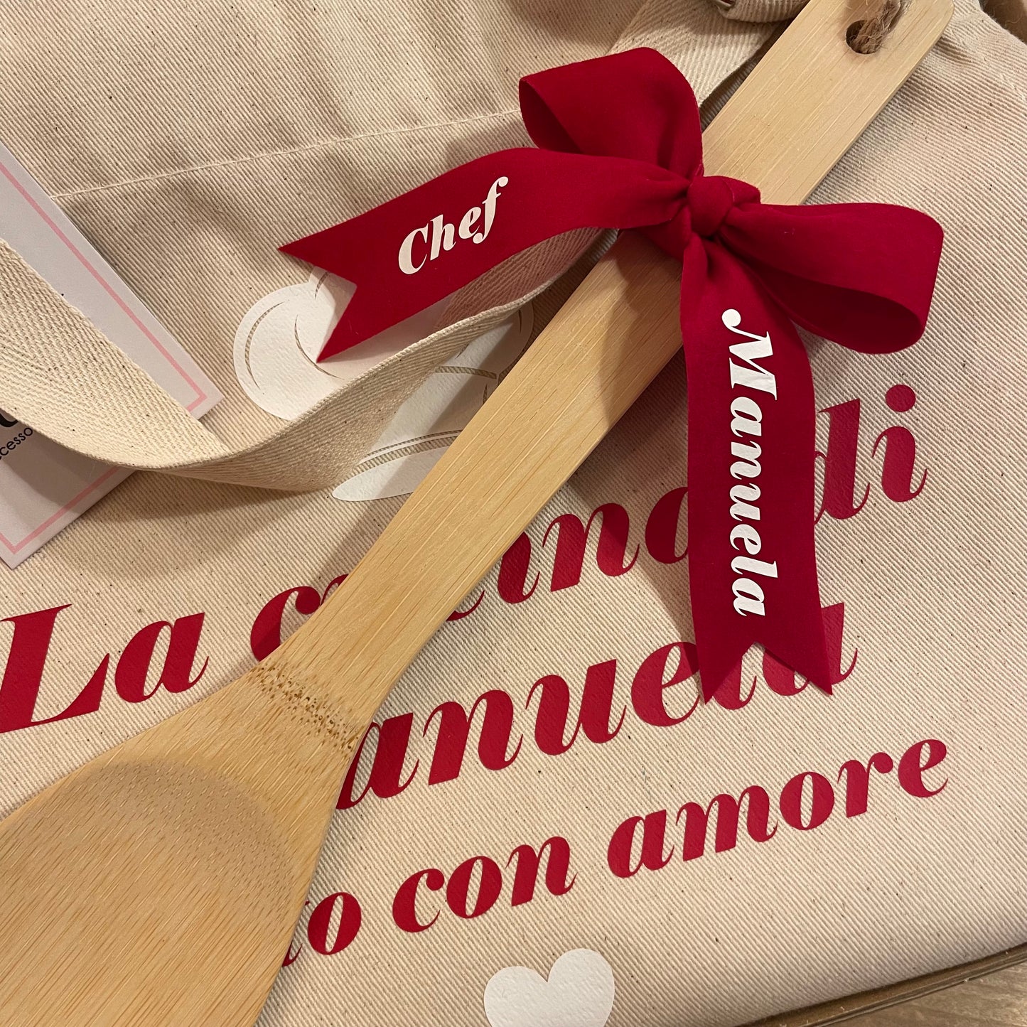 Box grembiule e mestolo