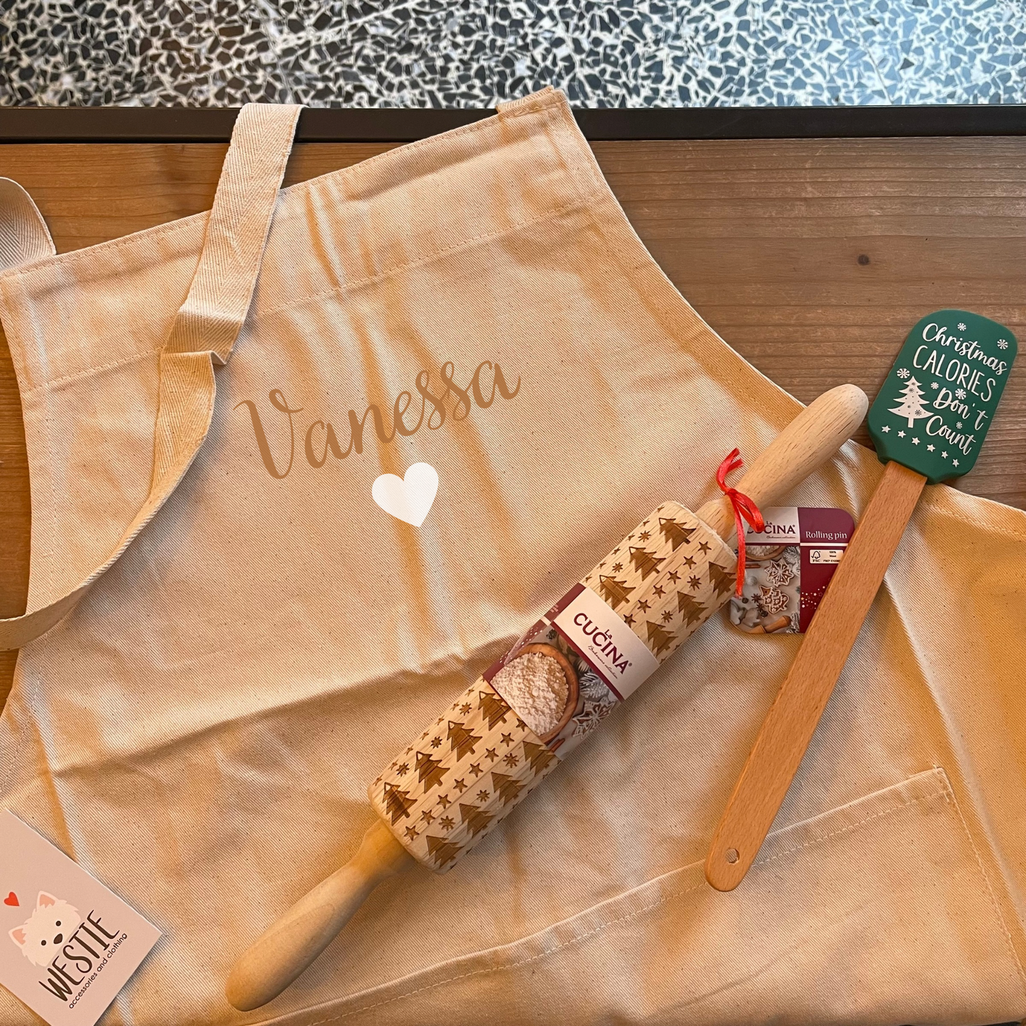 Box grembiule mattarello e marisa