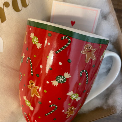 Box tovaglietta e tazza ginger