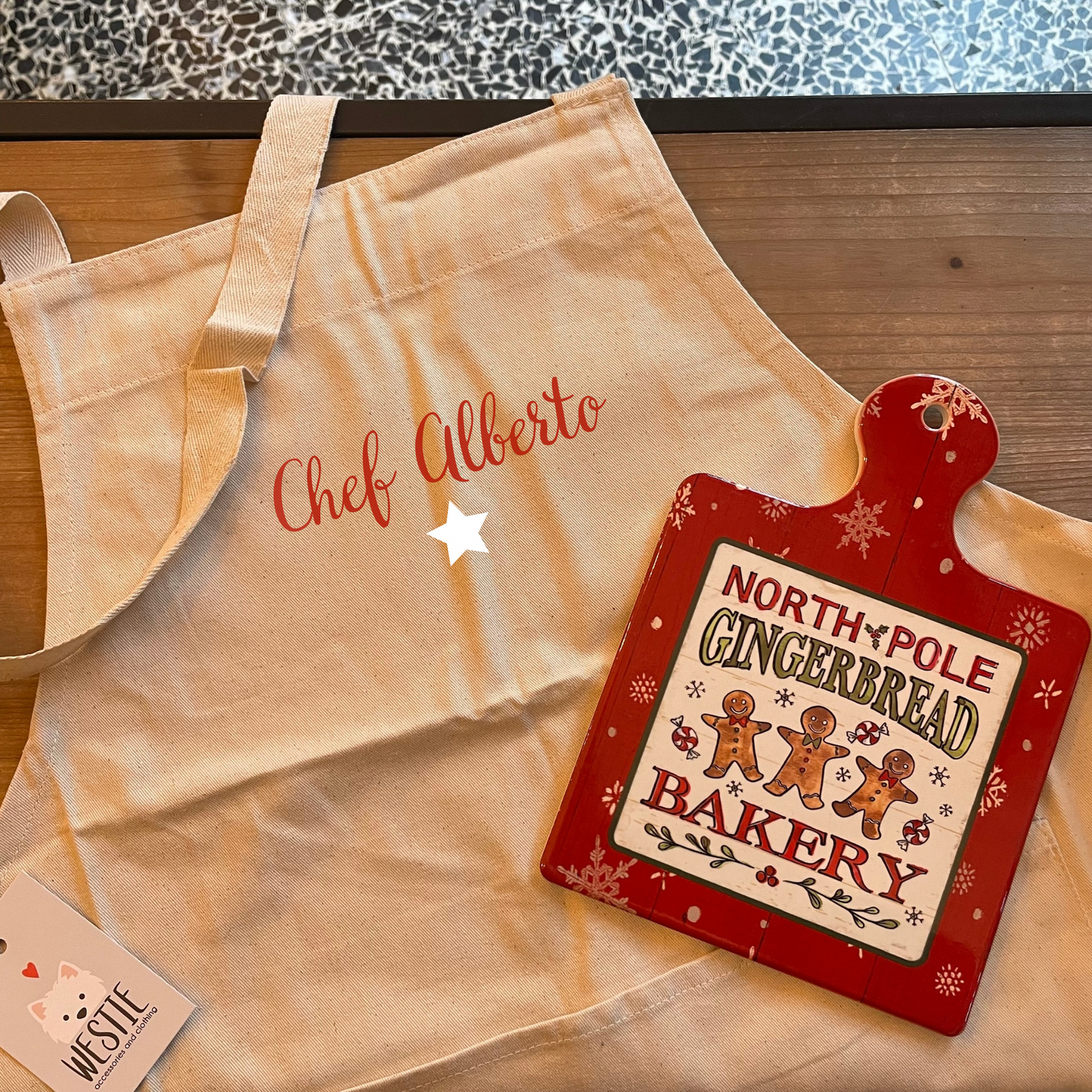 Box grembiule e tagliere