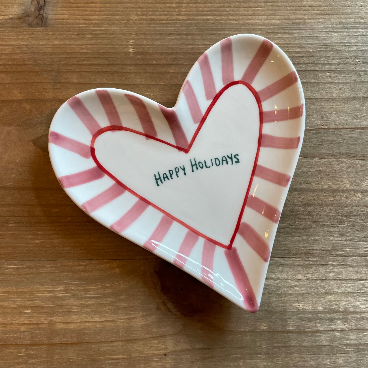 Piattino Happy holidays