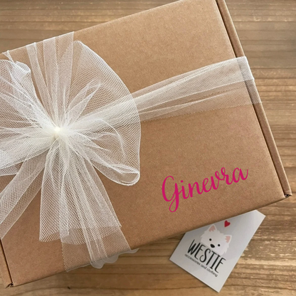 Box grembiule e unicorno